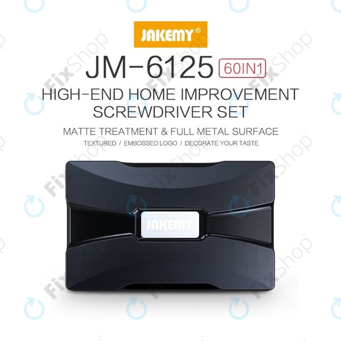 Jakemy JM-6125 - Set de Șurubelnițe de top 60in1