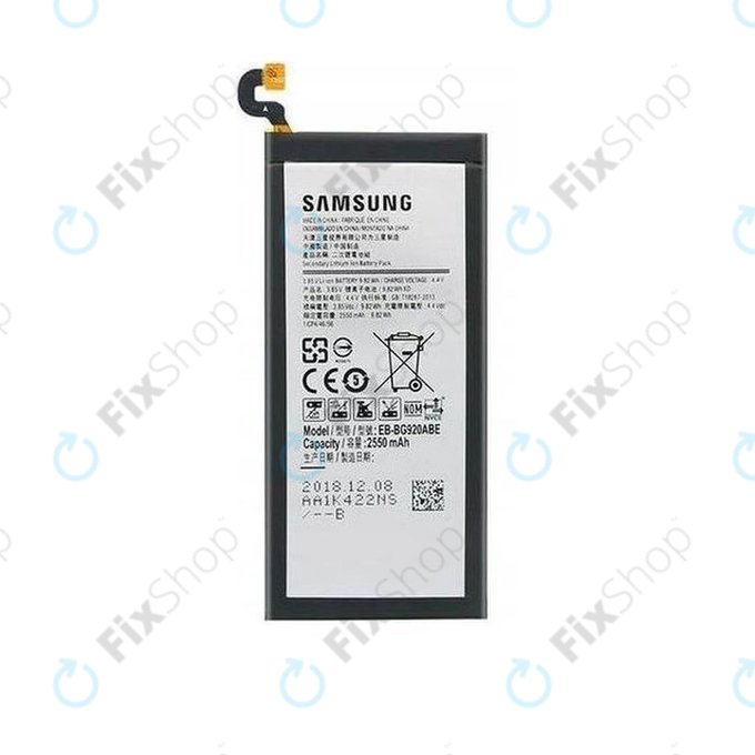 Samsung Galaxy S6 G920F - Baterie EB-BG920ABE 2550mAh - GH43-04413A, GH43-04413B Genuine Service Pack
