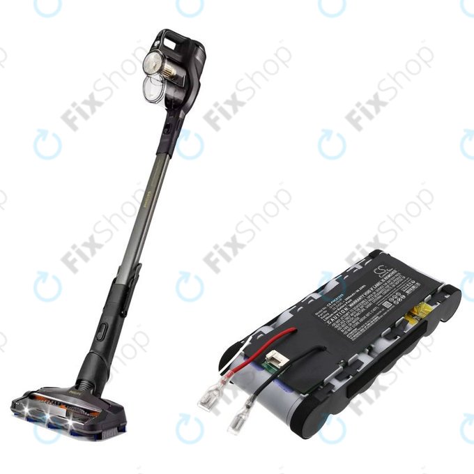 Baterie pentru Philips Aqua Plus 8000, XC8349/01, XW8122/82, 3900mAh, Li-Ion, 25.2V, D116-7S1P, HQ