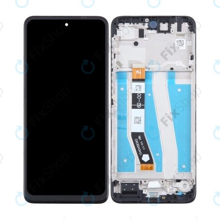Motorola Moto G14 - Ecran LCD + Sticlă Tactilă + Ramă (Steel Gray) TFT
