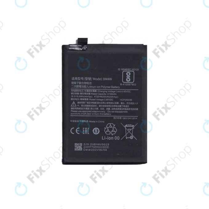 Xiaomi Mi 10T Lite 5G - Baterie BM4W 4820mAh