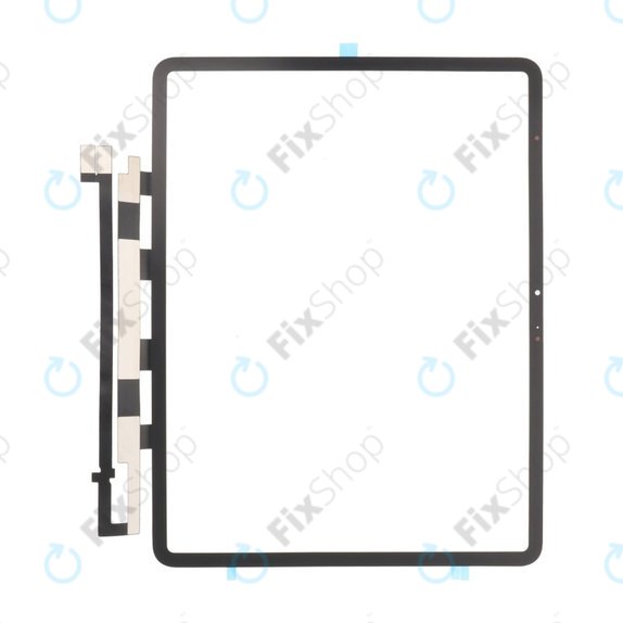 Sticlă Tactilăl cu adeziv pentru iPad Air 13 (2024), Black