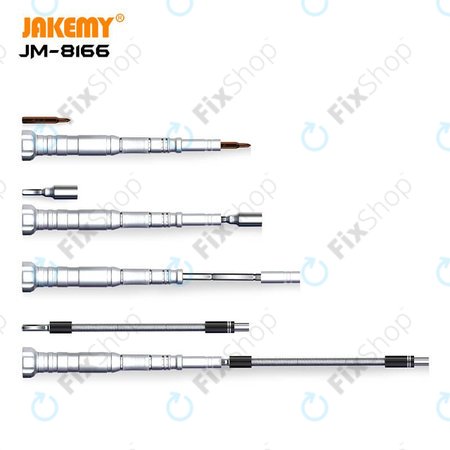 Jakemy JM-8166 - Set de Unelte de service pentru service electronic 61în1