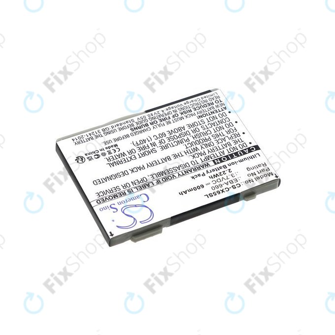 Baterie pentru Siemens M8, A31, CS66, SS66, 600mAh, Li-Ion, 3.7V, EBA-660, HQ
