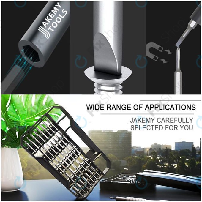 Jakemy JM-8172 - Set de Unelte de service pentru service electronic 73în1