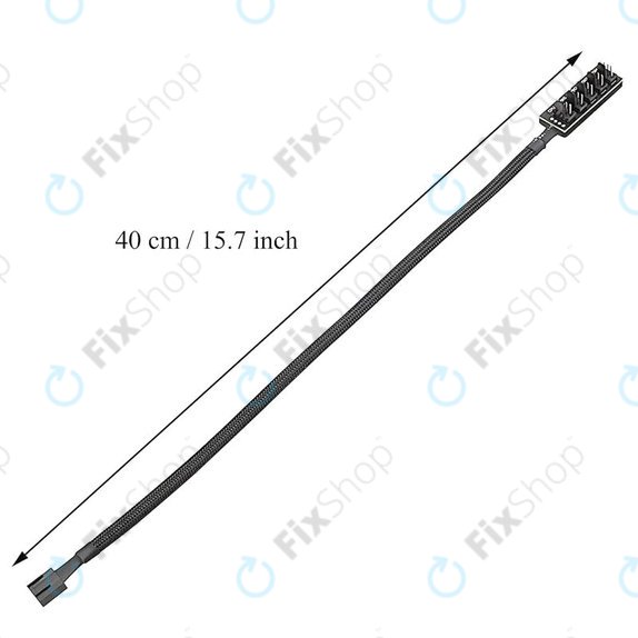 Hub PWM pentru ventilatoare, 4 pini, 5 porturi