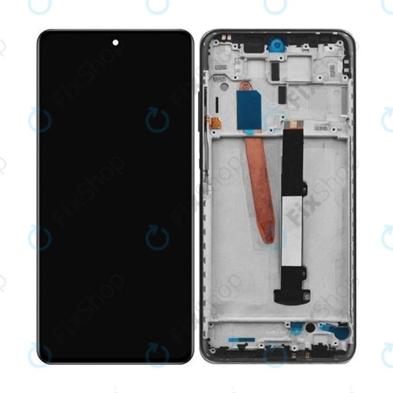 Xiaomi Poco X3 NFC - Ecran LCD + Sticlă Tactilă + Ramă (Shadow Grey) TFT