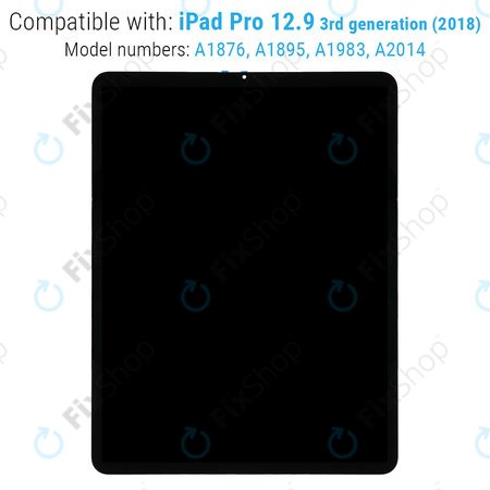 Apple iPad Pro 12.9 (3rd Gen 2018) - Ecran LCD + Sticlă Tactilă + IC Modul Refurbished