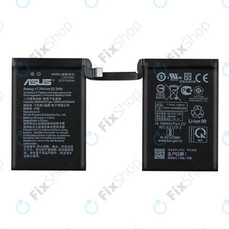 Asus ROG Phone 5 ZS673KS - Baterie C21P2001 6000mAh - 0B200-03920400 Genuine Service Pack
