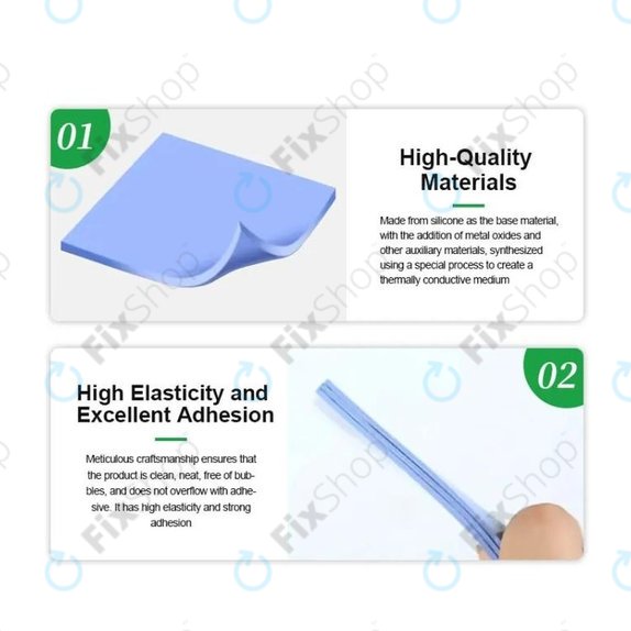 Pad termoconductor izolator din silicon Relife RL-098