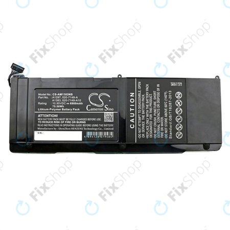 Apple MacBook Pro 17" A1297 (Mid 2010 - Late 2011) - Baterie A1383 6900mAh HQ