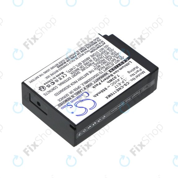 Baterie pentru Canon EOS, 950mAh, Li-Ion, 7.4V, LP-E17, HQ
