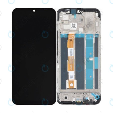 Vivo Y16 V2204 V2214 - Ecran LCD + Sticlă Tactilă + Ramă (Stellar Black) TFT