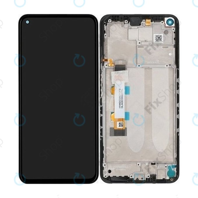 Xiaomi Redmi Note 9T 5G - Ecran LCD + Sticlă Tactilă + Ramă (Nightfall Black) - 5600030J2200 Genuine Service Pack