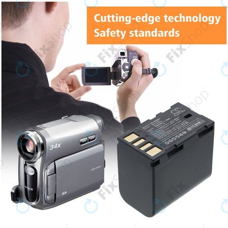 Baterie pentru JVC EX-Z2000, GR-D720, D740, D750, D770, 2400mAh, Li-Ion, 7.4V, BN-VF823, HQ