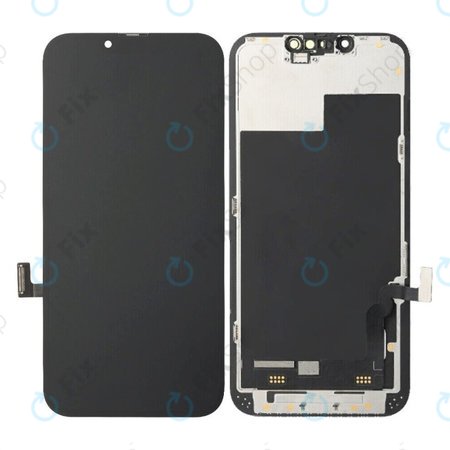 Apple iPhone 13 - Ecran LCD + Sticlă Tactilă + Ramă Soft OLED FixPremium