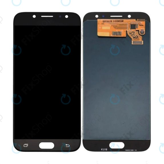 Samsung Galaxy J7 J730F (2017) - Ecran LCD + Sticlă Tactilă (Black) OLED