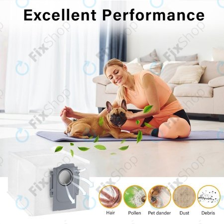 Xiaomi Roborock Qrevo Curv, Qrevo Edge, S8 MaxV Ultra, S8 Max Ultra, Saros 10, Saros 10R, QV-series - Sac de praf