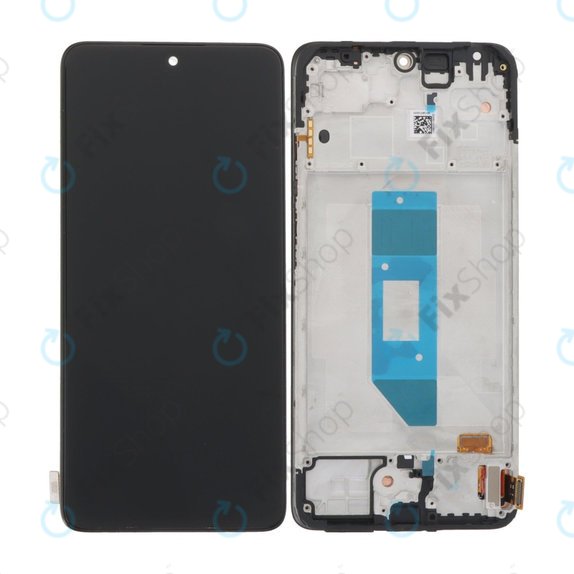 Xiaomi Redmi Note 14 Pro 4G 24116RACCG - Ecran LCD + Sticlă Tactilă + Ramă (Midnight Black) OLED