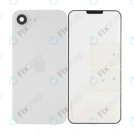 Sticlă Carcasă Spate pentru iPhone 16e | White | 661-49430 | Genuine Apple