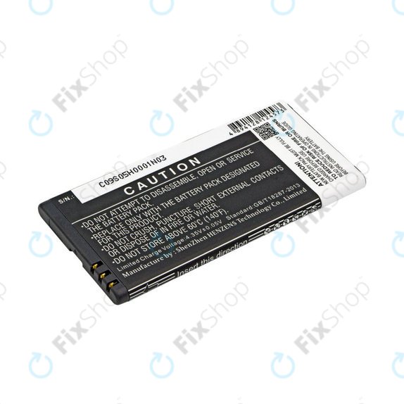 Baterie pentru Nokia Lumia 730, 2200mAh, Li-Ion, 3.8V, BL-T5A, HQ