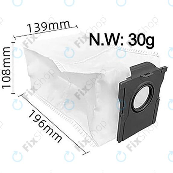 Sac de praf, 2 buc. pentru Xiaomi Mova P50 Pro Ultra