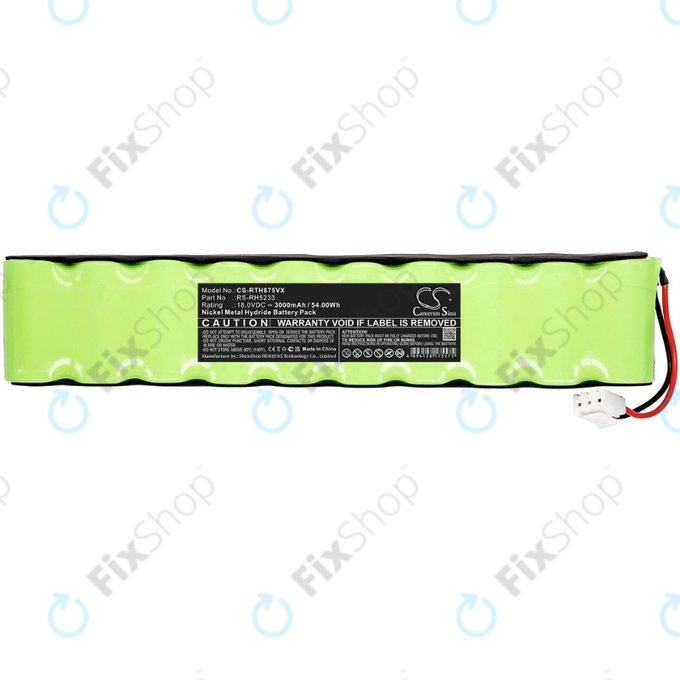 Rowenta Air Force Extreme RH-series, Tefal TY-series - Baterie RS-RH5233 Ni-MH 18.0V 3000mAh HQ