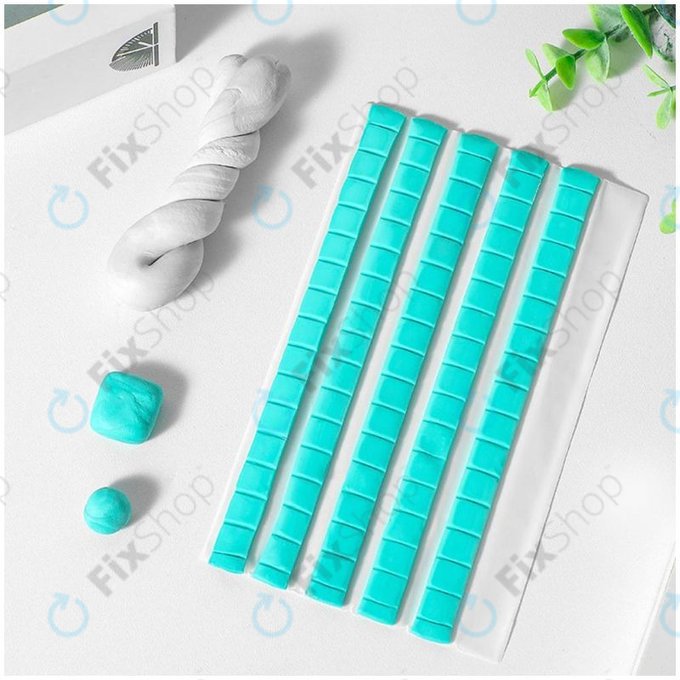 Compus din plastic pentru curățarea telefoanelor și căștilor (6 benzi)