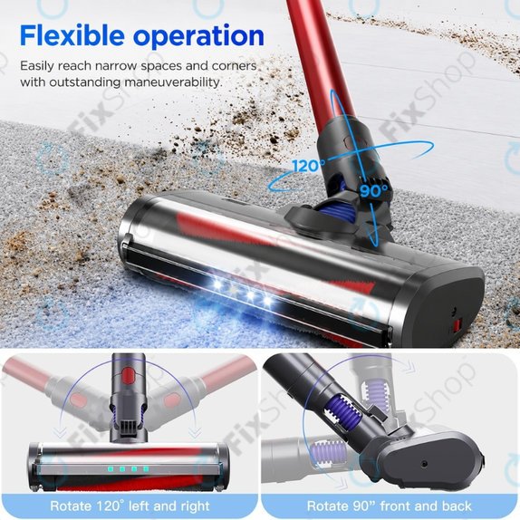 Dyson V-series, Outsize - Duză pentru podea cu lumină LED