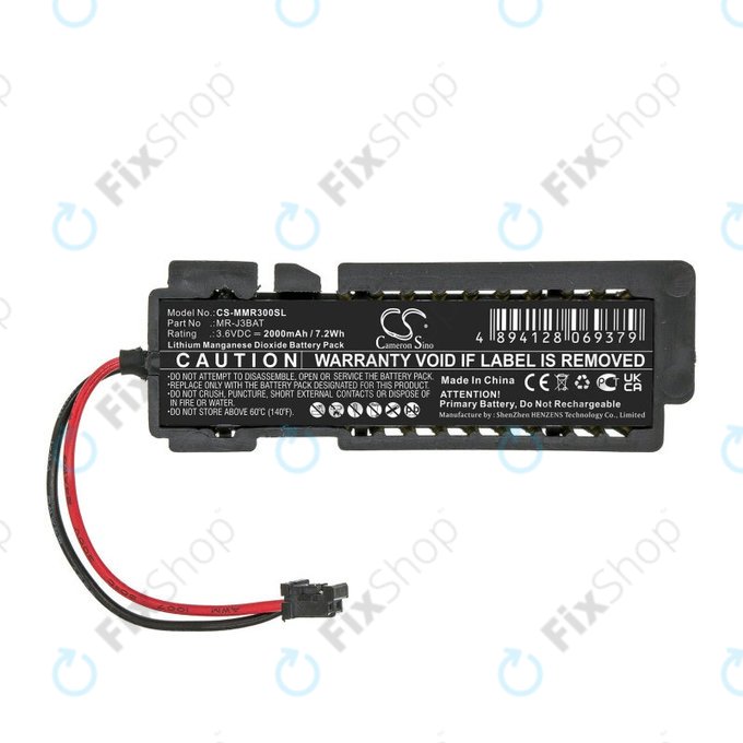 Baterie pentru Mitsubishi Melservo MR-J3, 2000mAh, Li-MnO2, 3.6V, MR-J3BAT, HQ