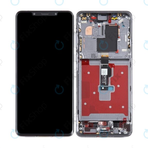 Huawei Mate 50 Pro DCO-AL00, DCO-LX9 - Ecran LCD + Sticlă Tactilă + Ramă (Black) OLED