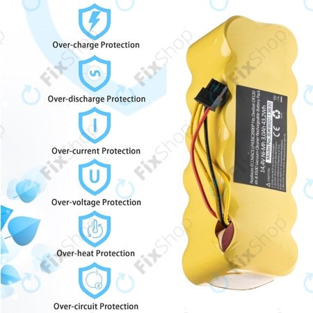 Ecovacs Deebot CR120, KK-8, X500 - Baterie LP43SC2000P Ni-MH 14.4V 3000mAh