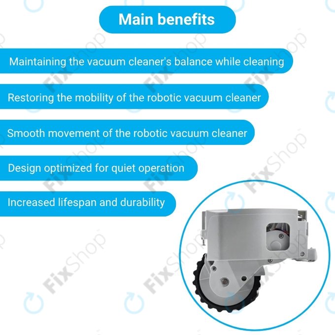 Xiaomi Mijia 1S - Roată cu Motor (Stânga) (Alb)