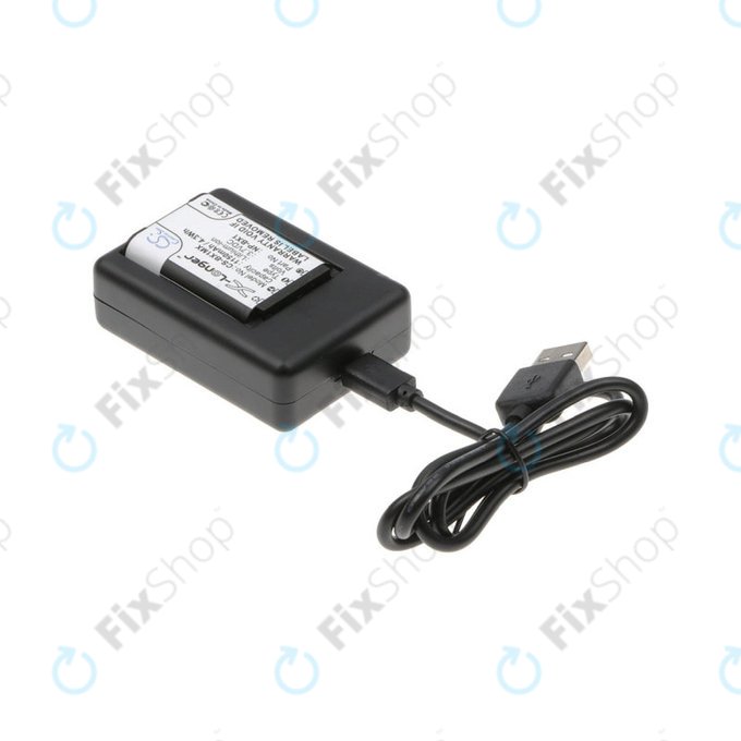 2 baterii cu încărcător pentruSony Cyber-shot DSC-RX100, Cyber-shot DSC-WX300B, 1150mAh, Li-Ion, 7.4V, NP-BX1, HQ