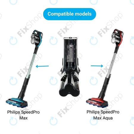 Philips SpeedPro Max, SpeedPro Max Aqua - Baterie IBD034GA Li-Ion 25.2V 2400mAh HQ