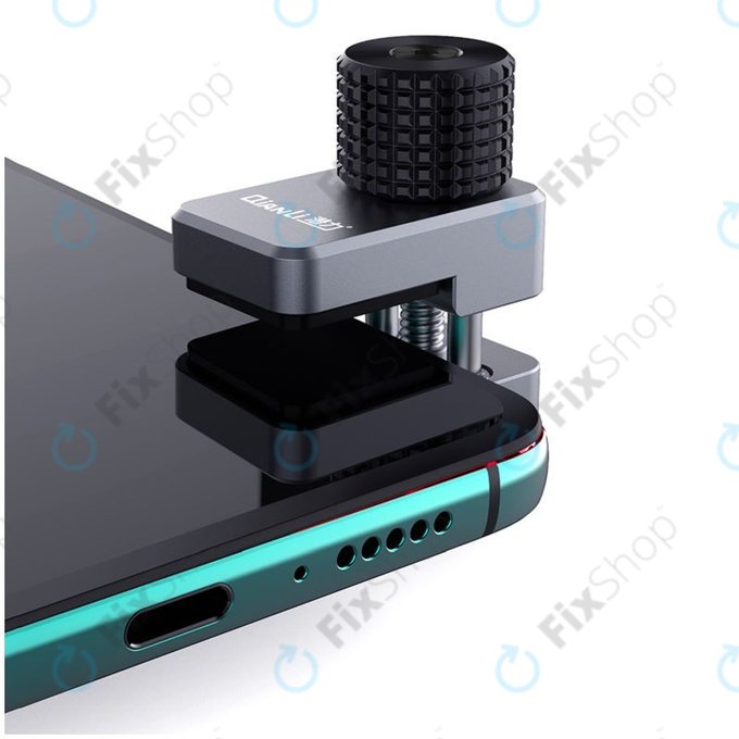 QianLi - Clemă metalică cu umplutură din cauciuc - Span 11mm (4buc)