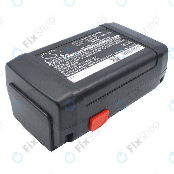 Baterie pentru Gardena 380 Li, 8838, 3000mAh, Li-ion, 25V, 04025-20, HQ