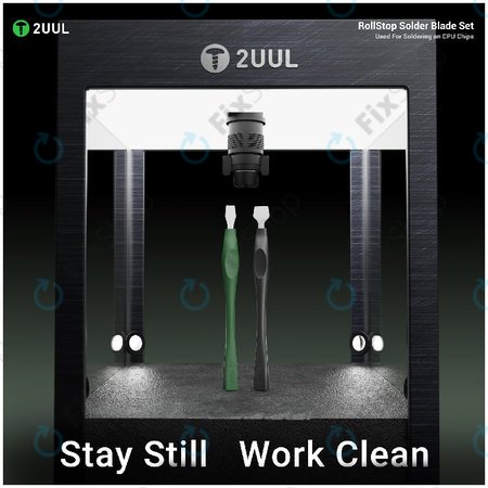 Set lame pentru curățarea cipului IC și îndepărtarea adezivului, 2UUL DA19