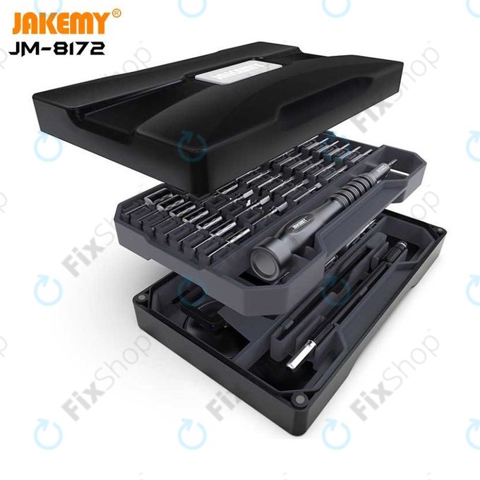 Jakemy JM-8172 - Set de Unelte de service pentru service electronic 73în1