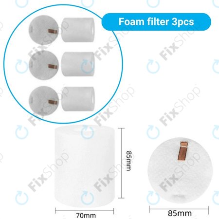 Shark AV2820S, AV2820XEUS, AV2820AE - Set complet