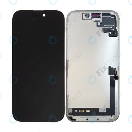 Ecran Soft OLED 120Hz pentru iPhone 17 - Sticlă Tactilă + Ramă, DIAGNOSTIC