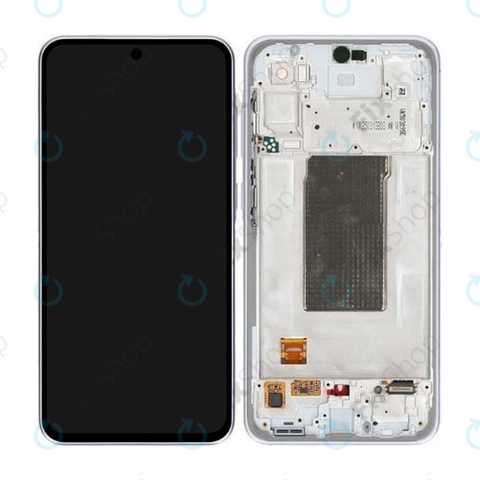 Samsung Galaxy A36 A366E - Ecran LCD + Sticlă Tactilă + Ramă (Awesome Lavender) - GH82-36841D Genuine Service Pack
