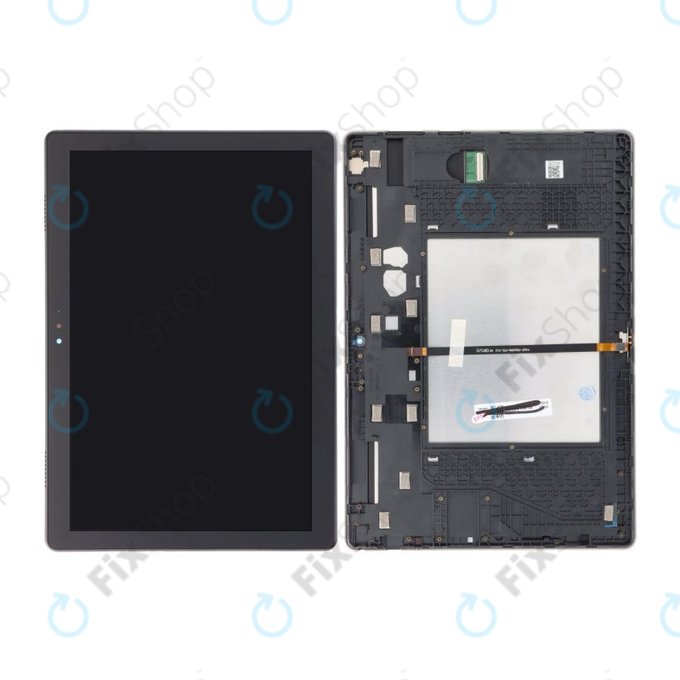 Lenovo Tab M10 TB-X605F, TB-X605N, TB-X605M - Ecran LCD + Sticlă Tactilă + Ramă (Black) TFT