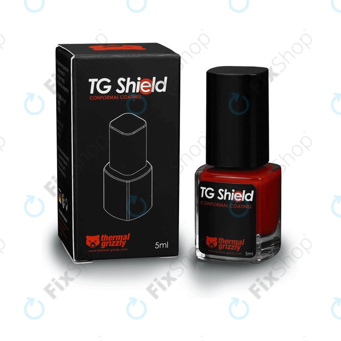Lac protector împotriva metalului lichid 5ml, Thermal Grizzly TG Shield