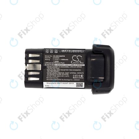 Baterie pentru Dewalt Dcb095, Dewalt Dcf680, 1000mAh, Li-Ion, 7.2V, DCB080, HQ