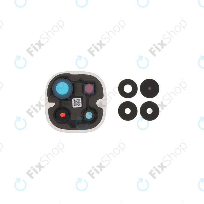 Sticlă cameră spate cu ramă pentru Xiaomi Redmi Note 15 Pro 5G, Glacier Blue