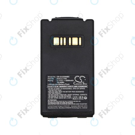 Baterie pentru Datalogic Falcon X3, Falcon X3+, Falcon X4, 5200mAh, Li-Ion, 3.7V, 94ACC1386, HQ