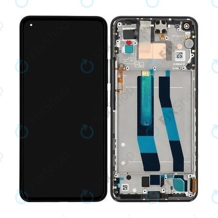 Xiaomi Mi 11 Lite 5G - Ecran LCD + Sticla Tactilă + Ramă (Truffle Black) - 56000200K900, 56000K00K900 Genuine Service Pack