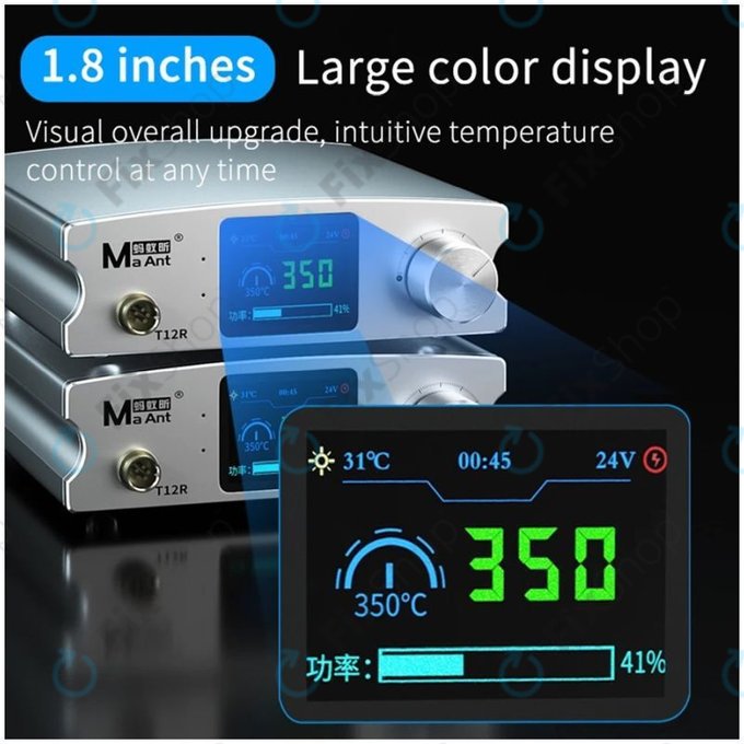 Ma Ant T12R - Stație de lipit inteligentă (75W)