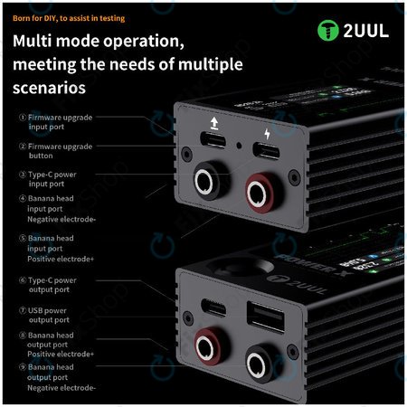Ampermetru-Voltmetru (tester USB), 2UUL PW11
